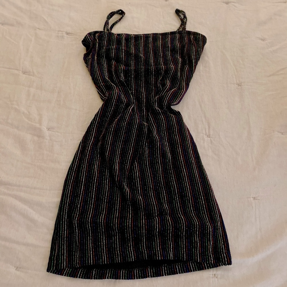 Forever 21 super stretchy Striped Bodycon Dress